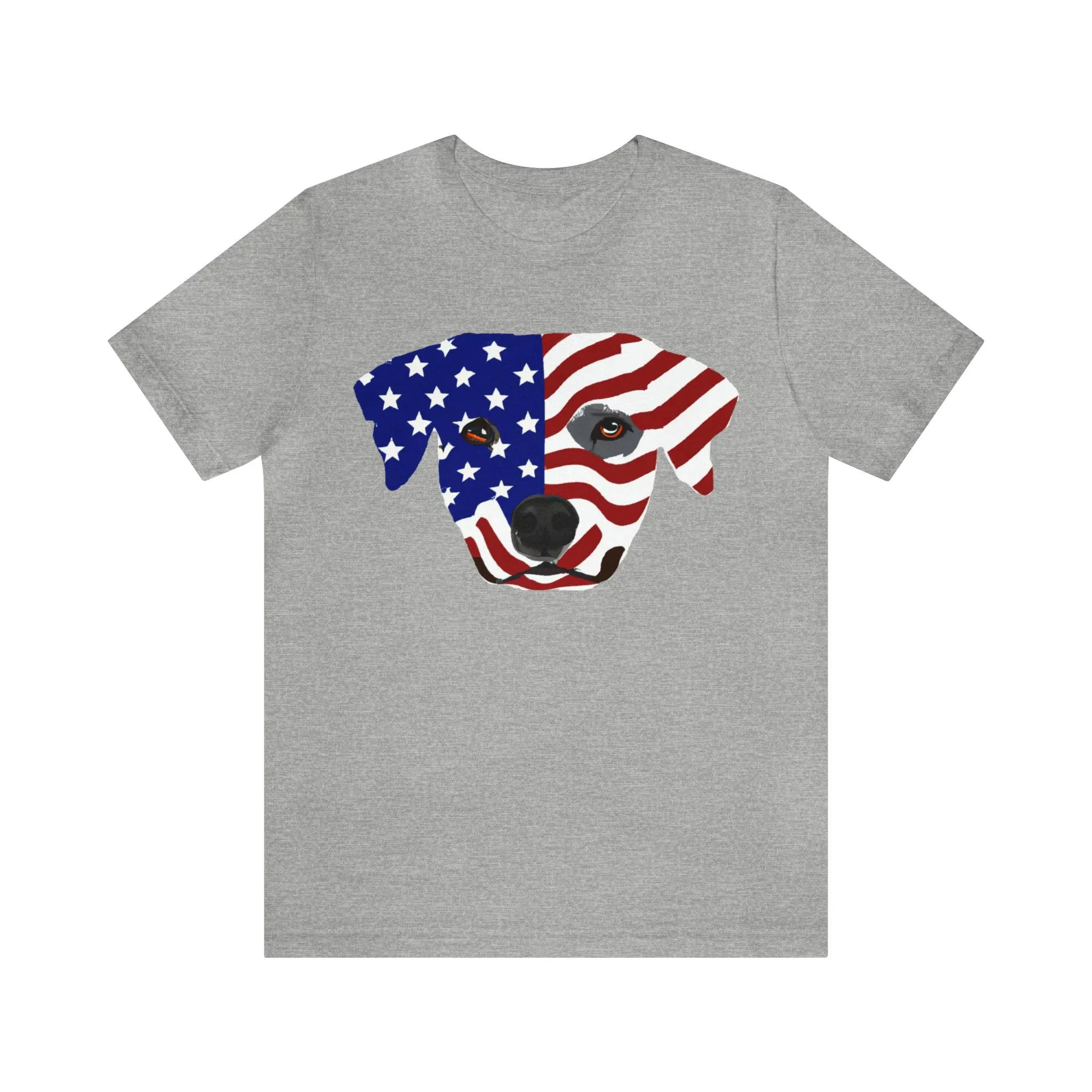 Express Your Patriotism and Love of Dogs with Dog Flag shirt: Independence Day, Fireworks, Freedom - Perfect for Women and Men