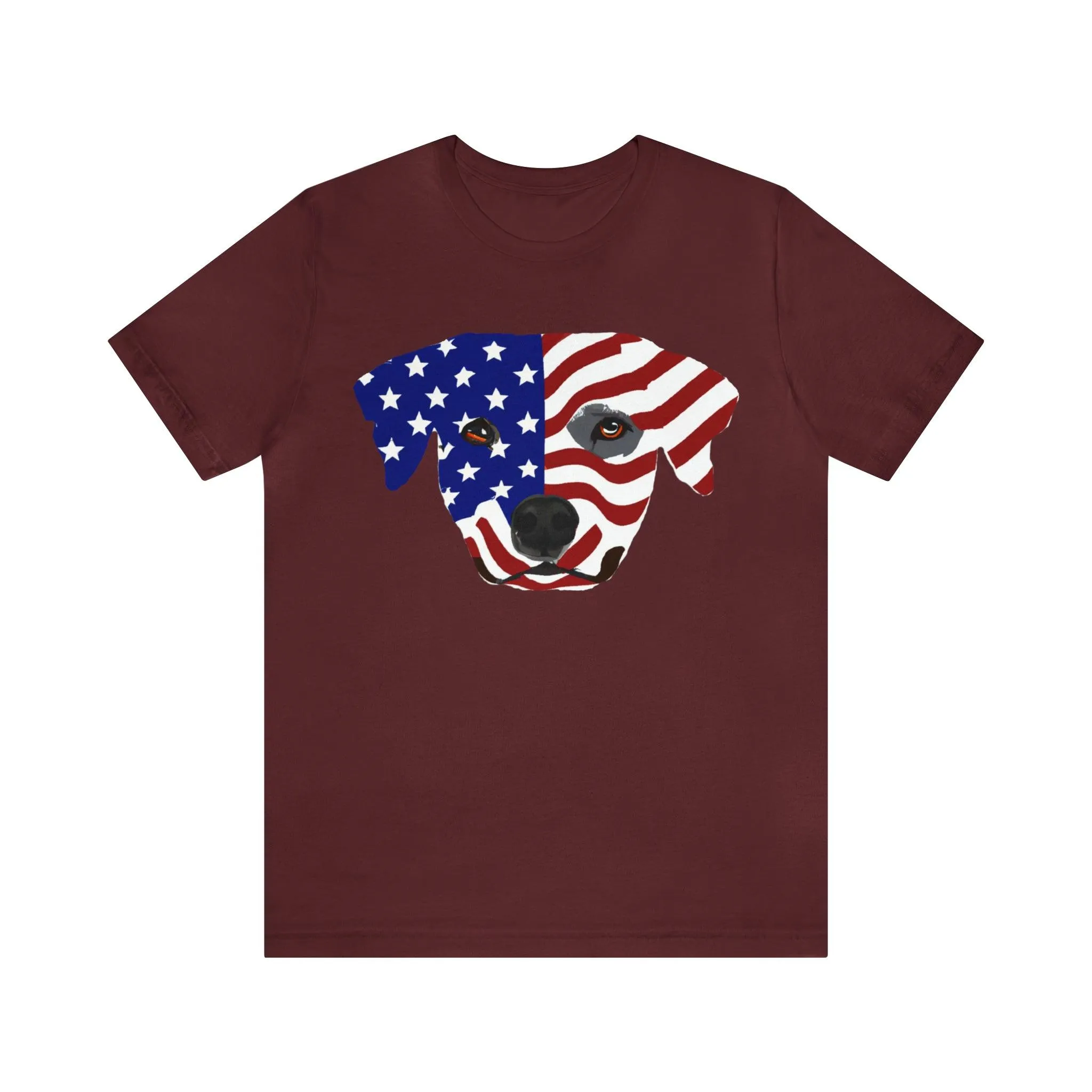 Express Your Patriotism and Love of Dogs with Dog Flag shirt: Independence Day, Fireworks, Freedom - Perfect for Women and Men