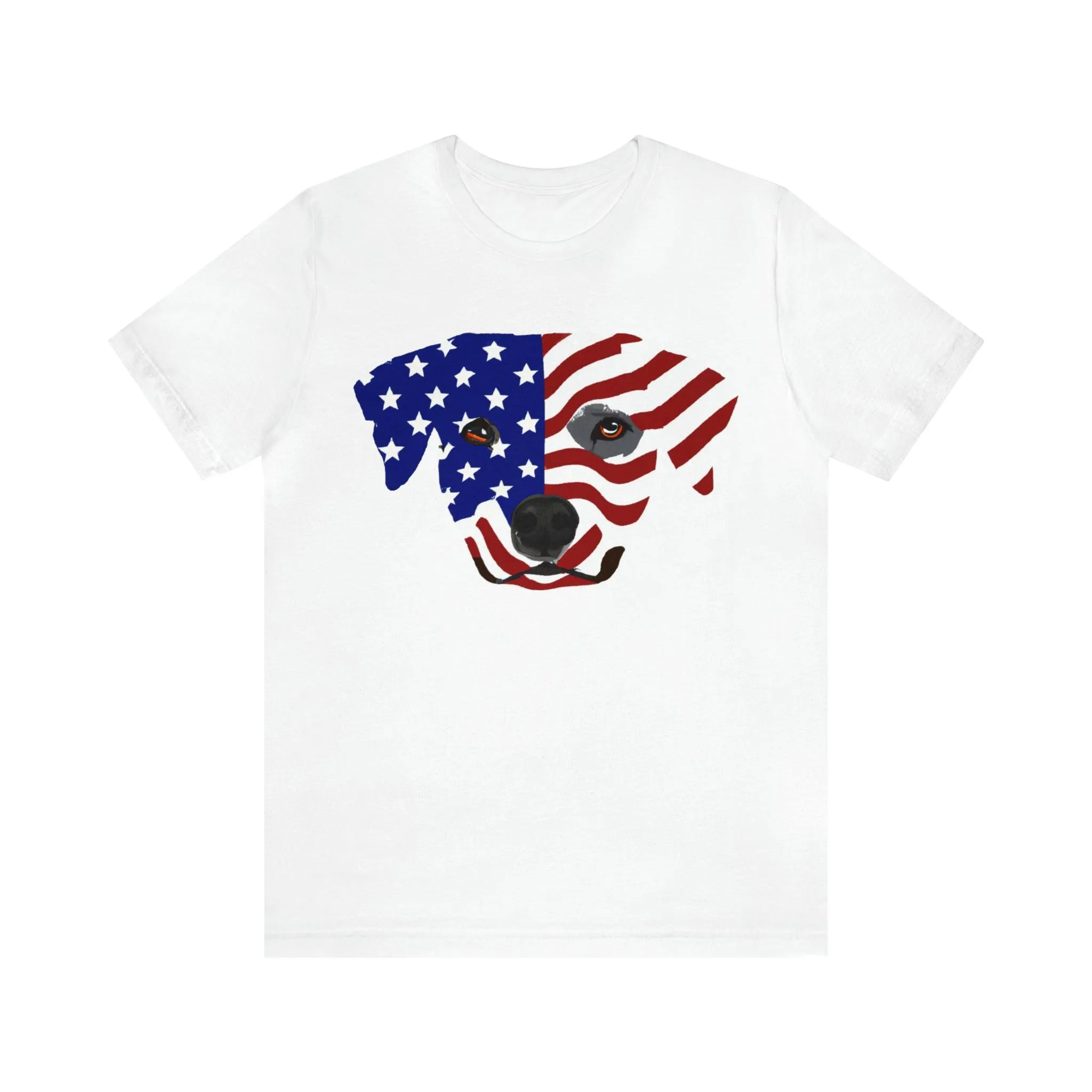 Express Your Patriotism and Love of Dogs with Dog Flag shirt: Independence Day, Fireworks, Freedom - Perfect for Women and Men