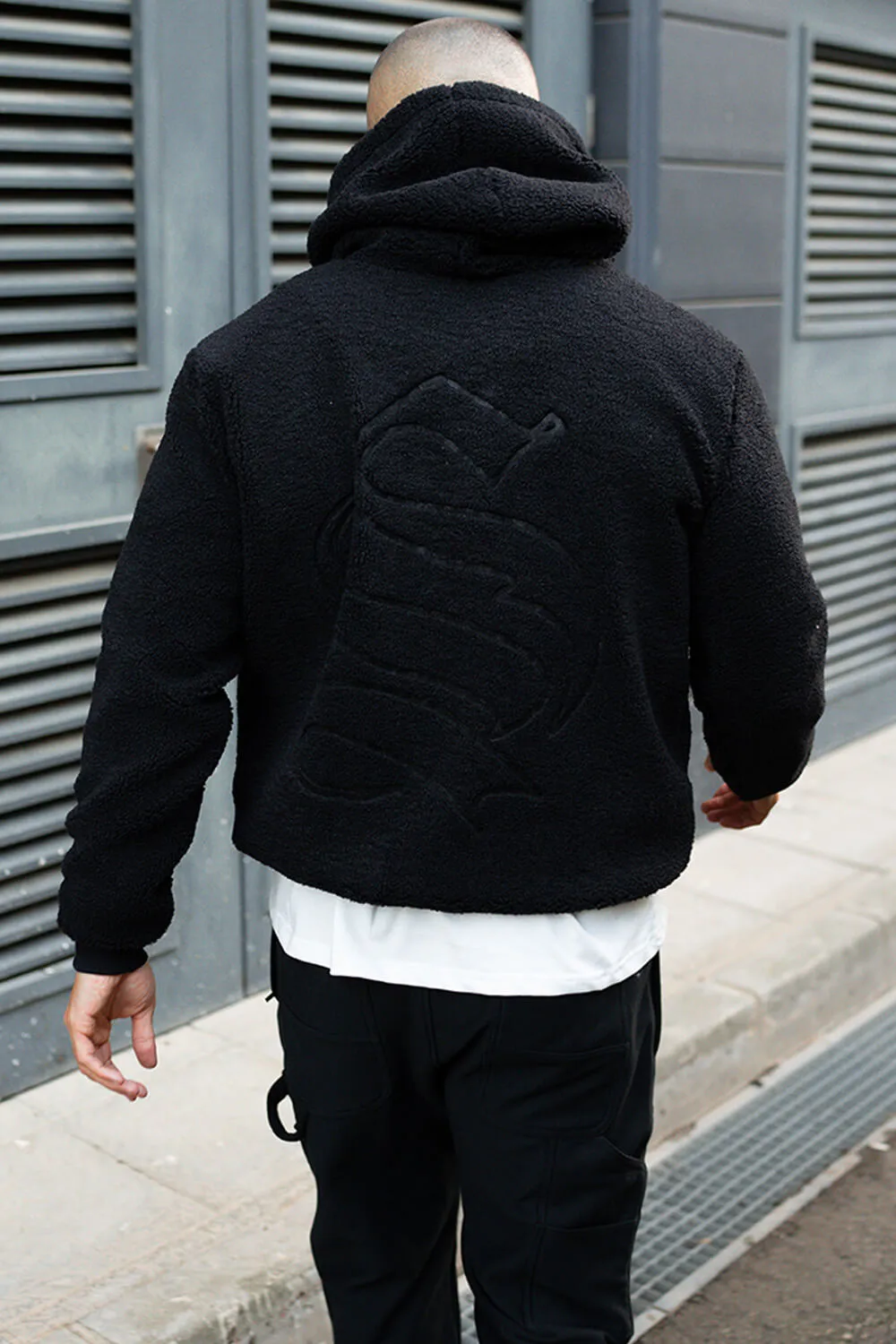 Ikon Borg Hoodie - Black