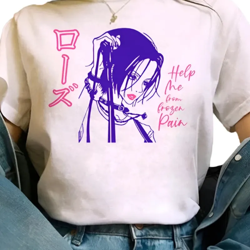Japanese Anime Nana Osaki Round Neck T Shirt