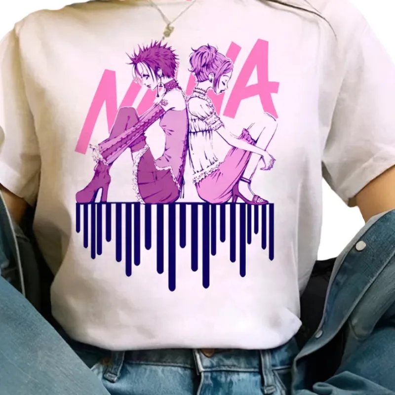 Japanese Anime Nana Osaki Round Neck T Shirt
