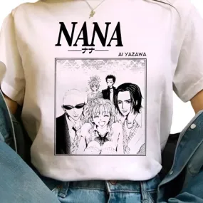 Japanese Anime Nana Osaki Round Neck T Shirt