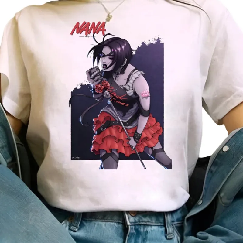 Japanese Anime Nana Osaki Round Neck T Shirt