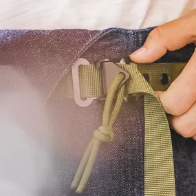 Retro SAS Quick-Buckle Military Belt - Army Green Tactical Automatic Men's Belt