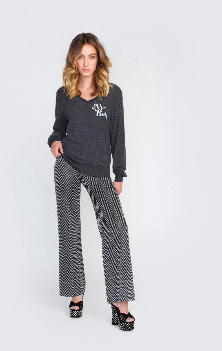 Wildfox NY Baby Beach V Sweater